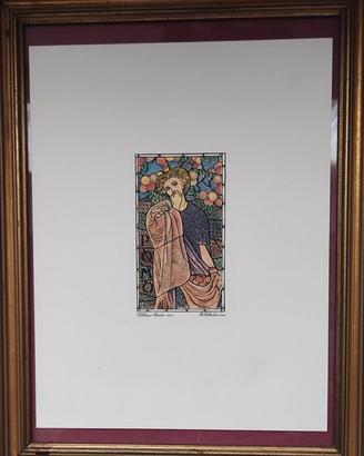 Stampa litografia vetrata artistica