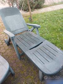 2 sdraio /lettini + dondolo