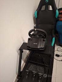 Postazione gaming per volante. Compatibile Xbox