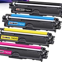 4Cartucce Toner xBrother TN241 TN245 TN-241 TN-245