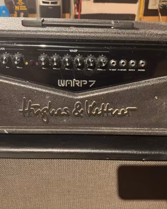 Testata Hughes & Kettner Warp 7 – 100 W, 2 canali