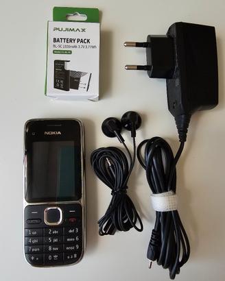 Cellulare Vintage Nokia C2-01 con Batteria Nuova