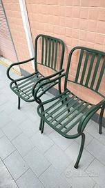 Coppia sedie da giardino
