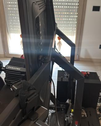 Supporto triplo monitor next level racing