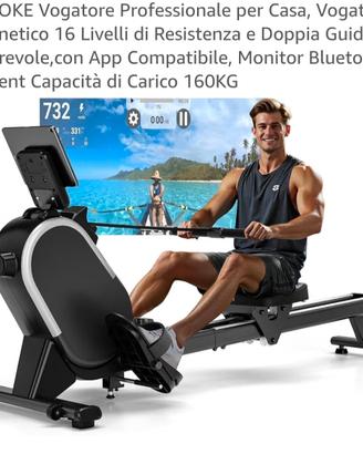 Rematore vogatore palestra 