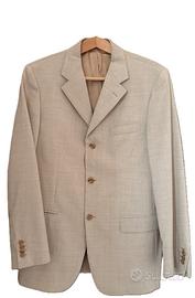 Completo uomo Lanerossi beige 52 100% lana vergine
