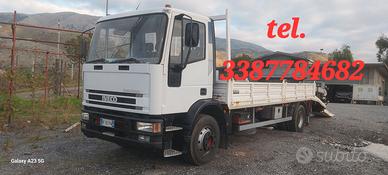Iveco 150-18 carrellone e merci mt.7 Qt.93