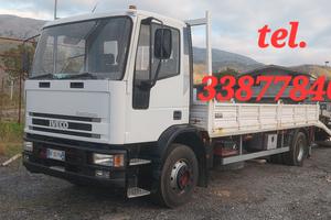 Iveco 150-18 carrellone e merci mt.7 Qt.93