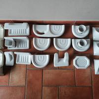 accessori bagno in ceramica vintage