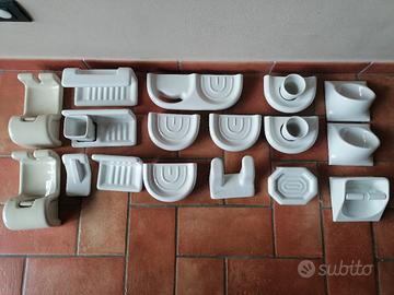 accessori bagno in ceramica vintage