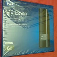 Hard disk esterno WD My Book 6 TB