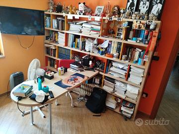 Libreria e scrivania