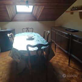 Sala da pranzo vintage stile inglese