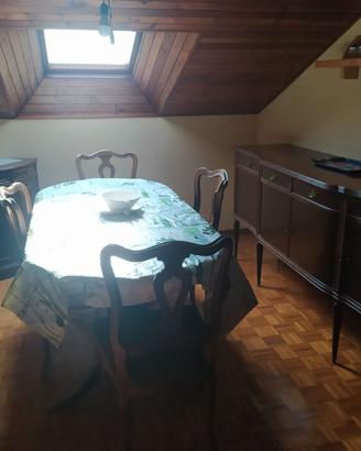 Sala da pranzo vintage stile inglese