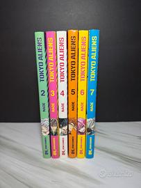 Manga Tokyo aliens 2-7💕📚