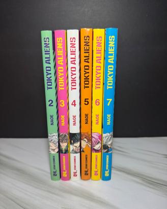 Manga Tokyo aliens 2-7💕📚