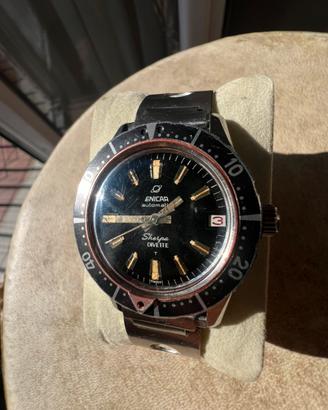 Enicar Sherpa Divette Vintage Watch Orologio Diver