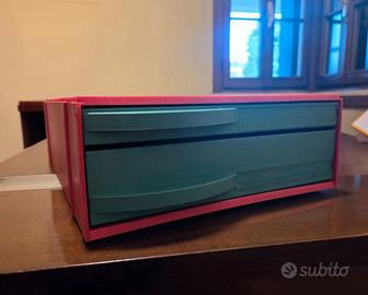 Cassettiera/organizer con due cassetti