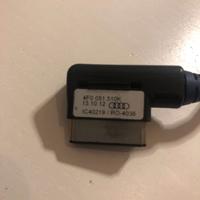 Lotto 3 cavi collegamento audio originali VW Audi