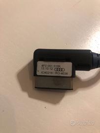 Lotto 3 cavi collegamento audio originali VW Audi