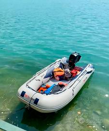 Gommone honwave t35 motore mercury 20cv