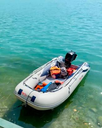 Gommone honwave t35 motore mercury 20cv
