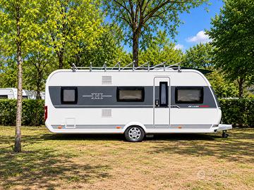 HOBBY DELUXE 545 + VERANDA SU MISURA + 3 COPERTURE