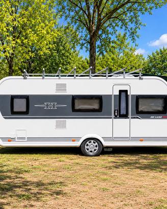 HOBBY DELUXE 545 + VERANDA SU MISURA + 3 COPERTURE