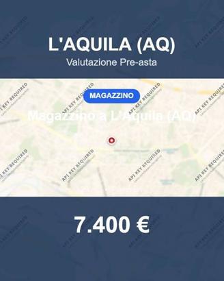 Immobile in asta di 28 m² a L'Aquila