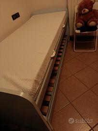 Letto doppio per cameretta+ materasso nuovo