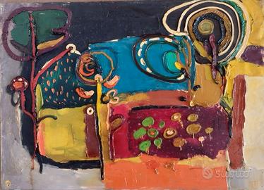 Dipinto unico, raro e originale di Doina Bumbea