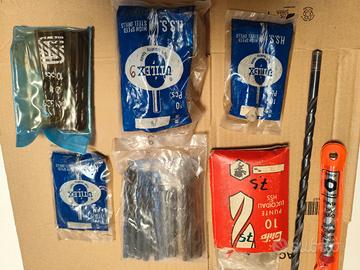 Set punte per trapano per legno varie misure