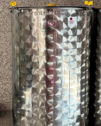 Fermentatore per birra Inox 100 L