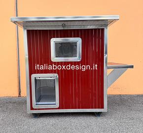 Casetta per gatti coibentata