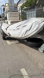 Gommone Callegari con carrello