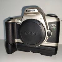 Canon EOS 500N come nuova + battery grip