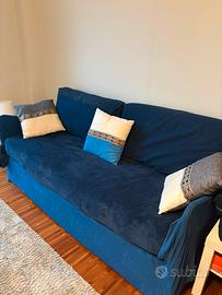 2 letti divani letto con letto estraibili. 4 posti