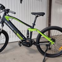 E-bike argento performance pro 9 velocità 