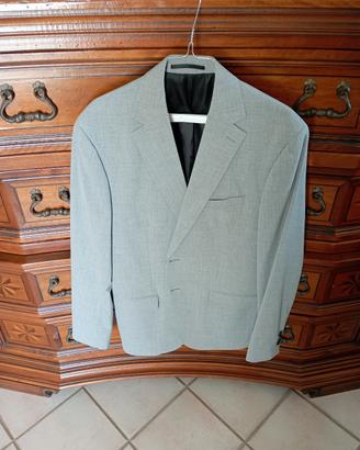 completo giacca e pantaloni grigi 