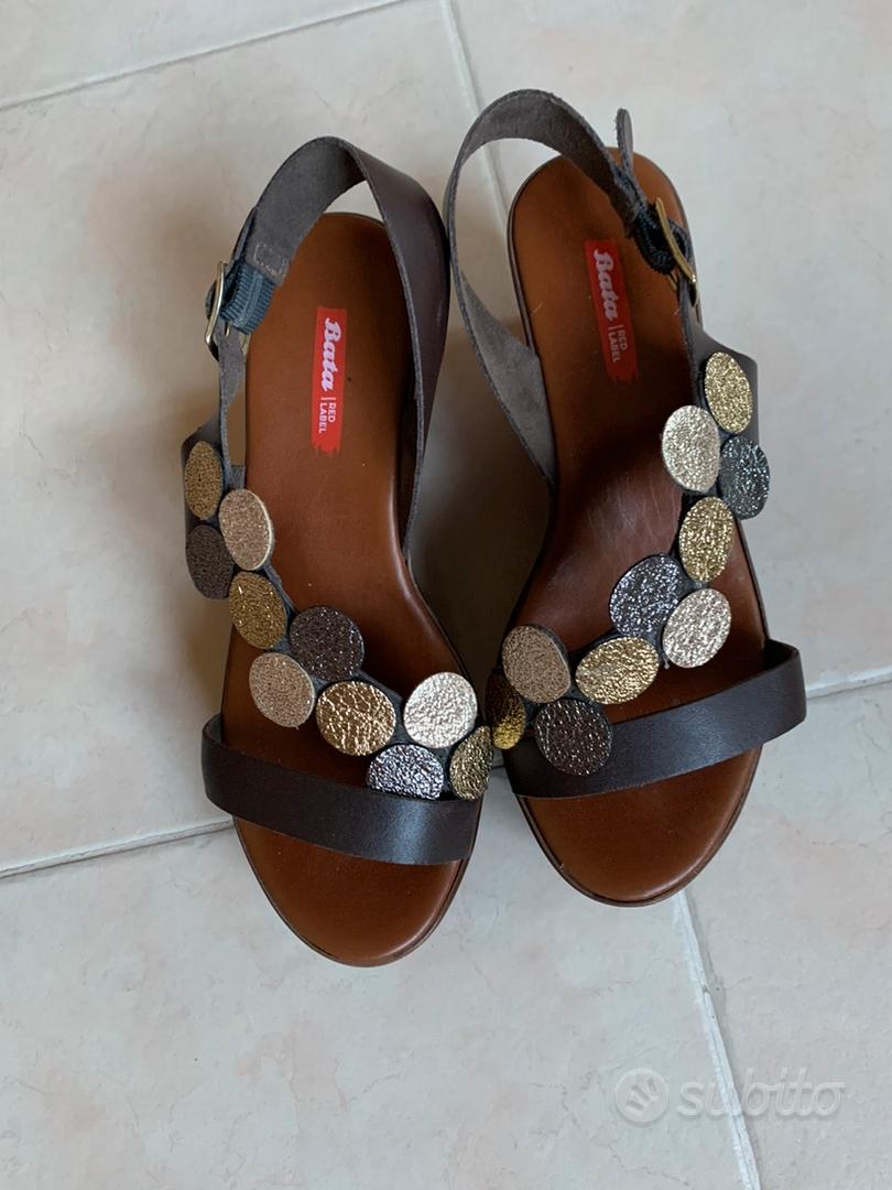 Sandali con zeppa Bata Abbigliamento e Accessori In vendita a Benevento