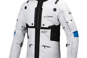 Giacca moto Ixon M-SKEID uomo GRIGIO BLU