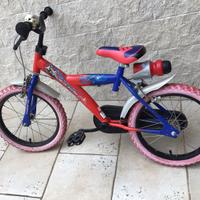 Bici Spiderman  16 pollici