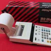 calcolatrice stampante CANON P10-DIII vintage 1983