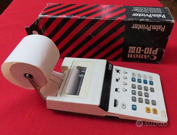 calcolatrice stampante CANON P10-DIII vintage 1983