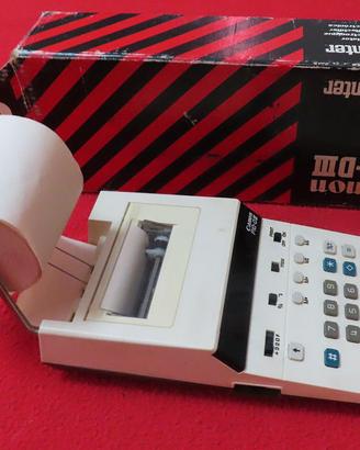 calcolatrice stampante CANON P10-DIII vintage 1983