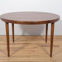 tavolo modernariato scandinavo tondo 120