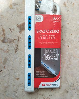 Multipresa modello spazio zero 