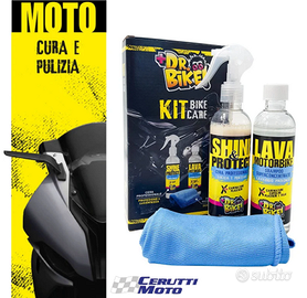 Kit Pulizia Moto KIT BIKE CARE - 3 prodotti in 1
