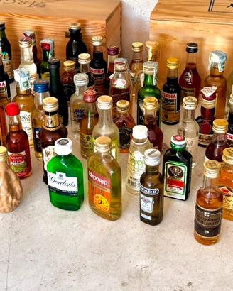 Bottigliette liquore da collezione
