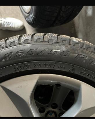 4 cerchi BMW 255/50/19 m+s